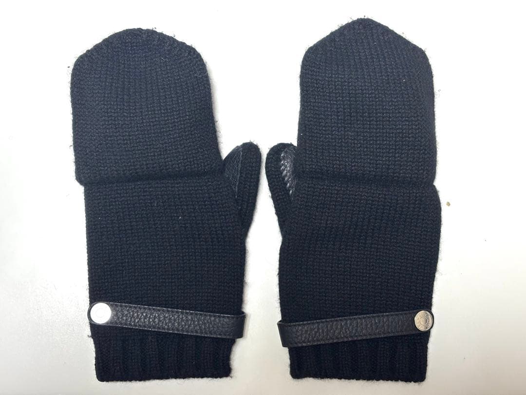 HERMES エルメス リオネル 手袋 Mサイズ ブラック