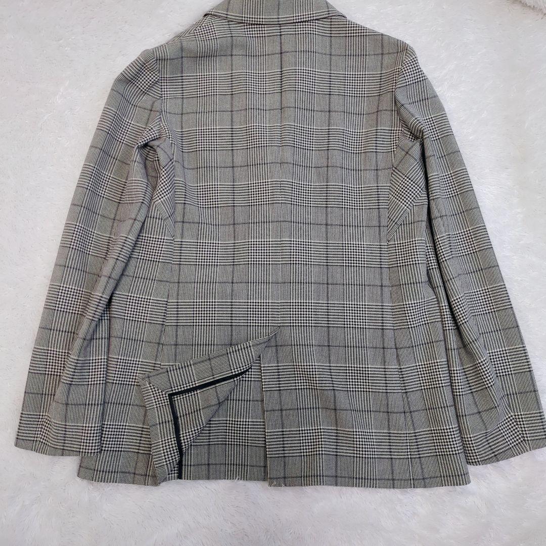 2024美品 ICB グレンチェック ダブルブレストジャケット　 テーラード