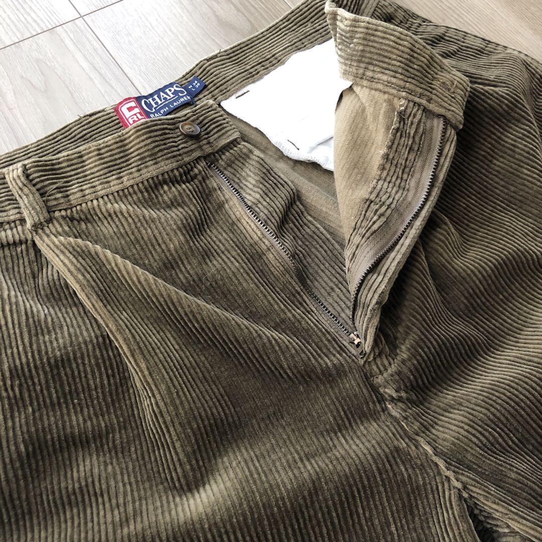 CHAPS Ralph Laurenコーデュロイパンツ 古着ブラウン