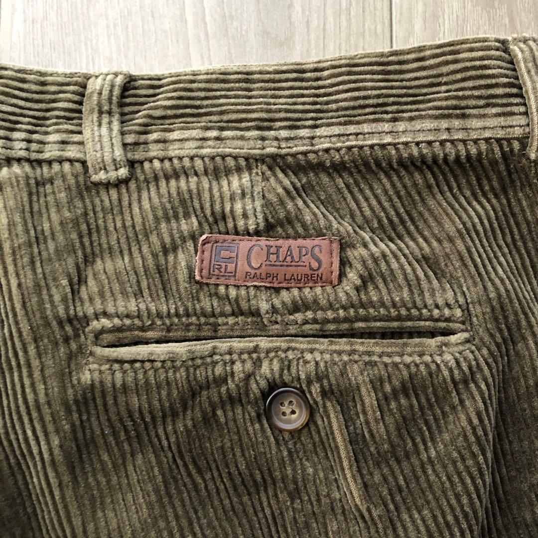 CHAPS Ralph Laurenコーデュロイパンツ 古着ブラウン
