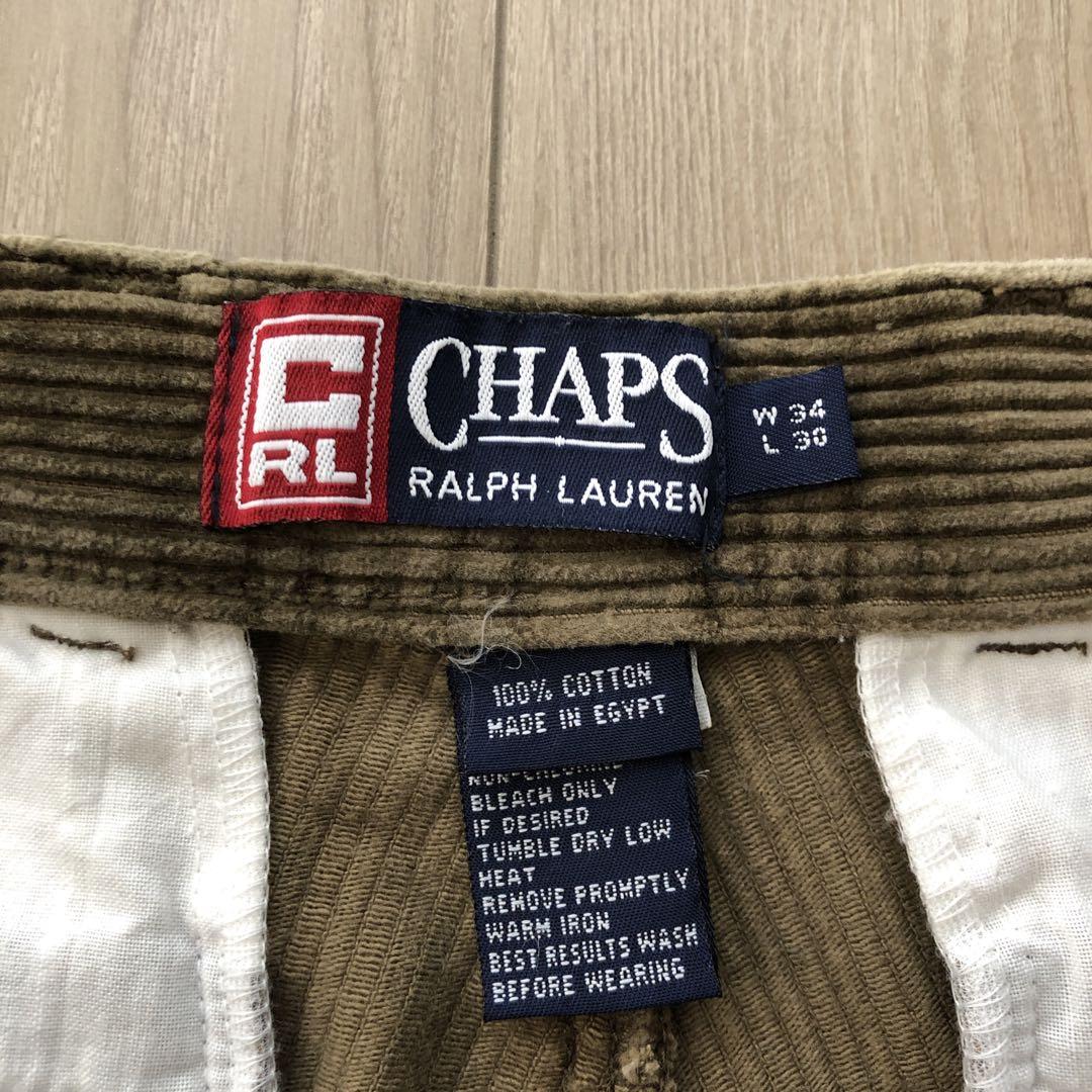 CHAPS Ralph Laurenコーデュロイパンツ 古着ブラウン