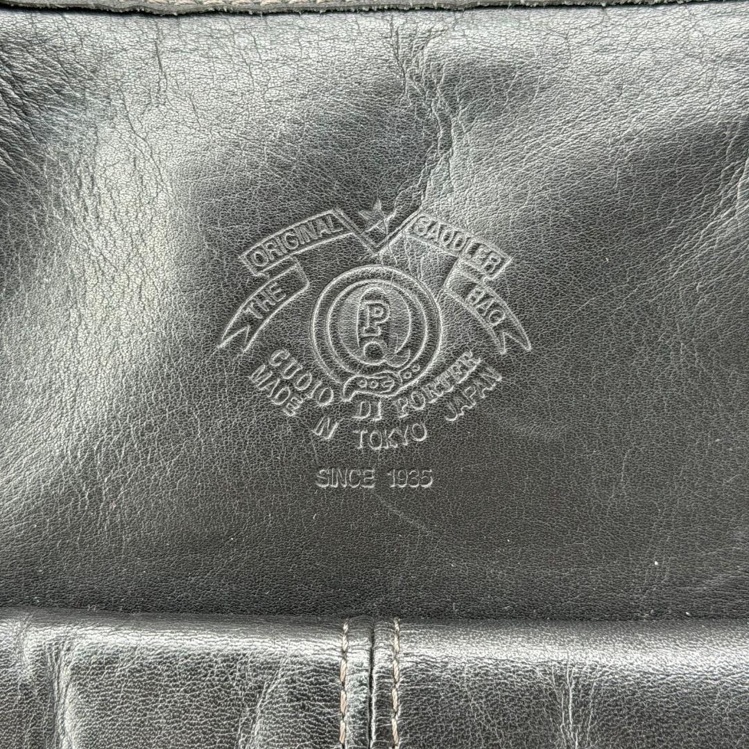 15747✨ポーターセルビーノ ボストンバッグ 大容量 旅行カバン レザー 黒