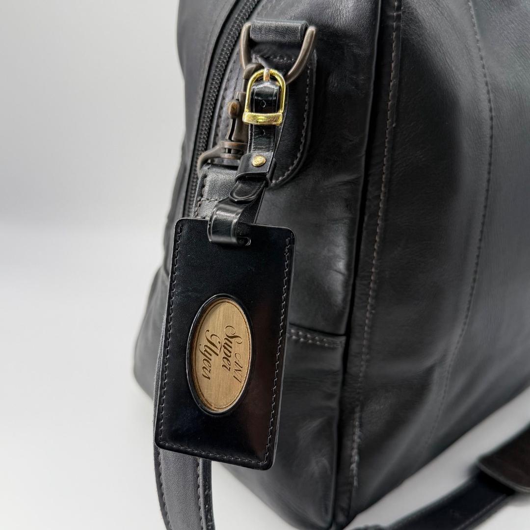 15747✨ポーターセルビーノ ボストンバッグ 大容量 旅行カバン レザー 黒