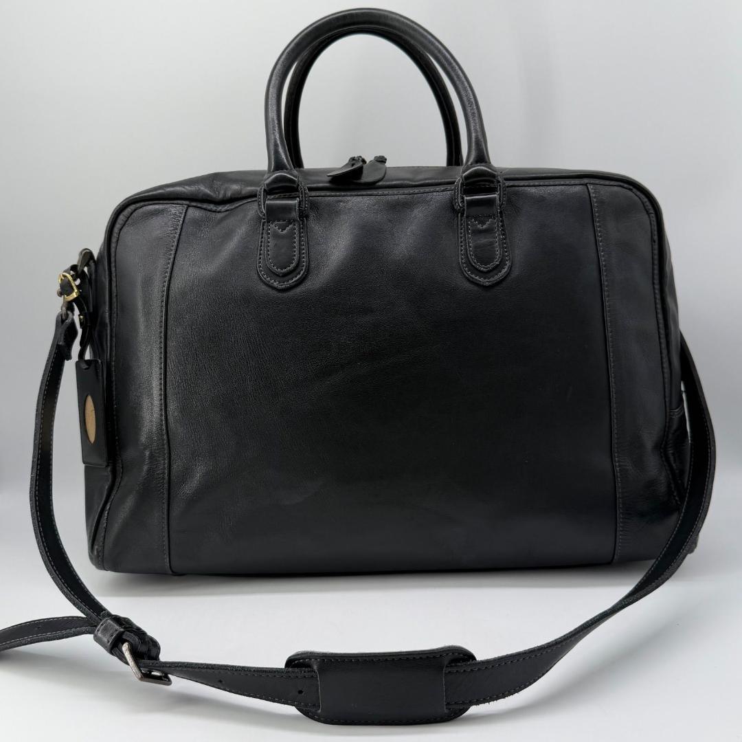 15747✨ポーターセルビーノ ボストンバッグ 大容量 旅行カバン レザー 黒