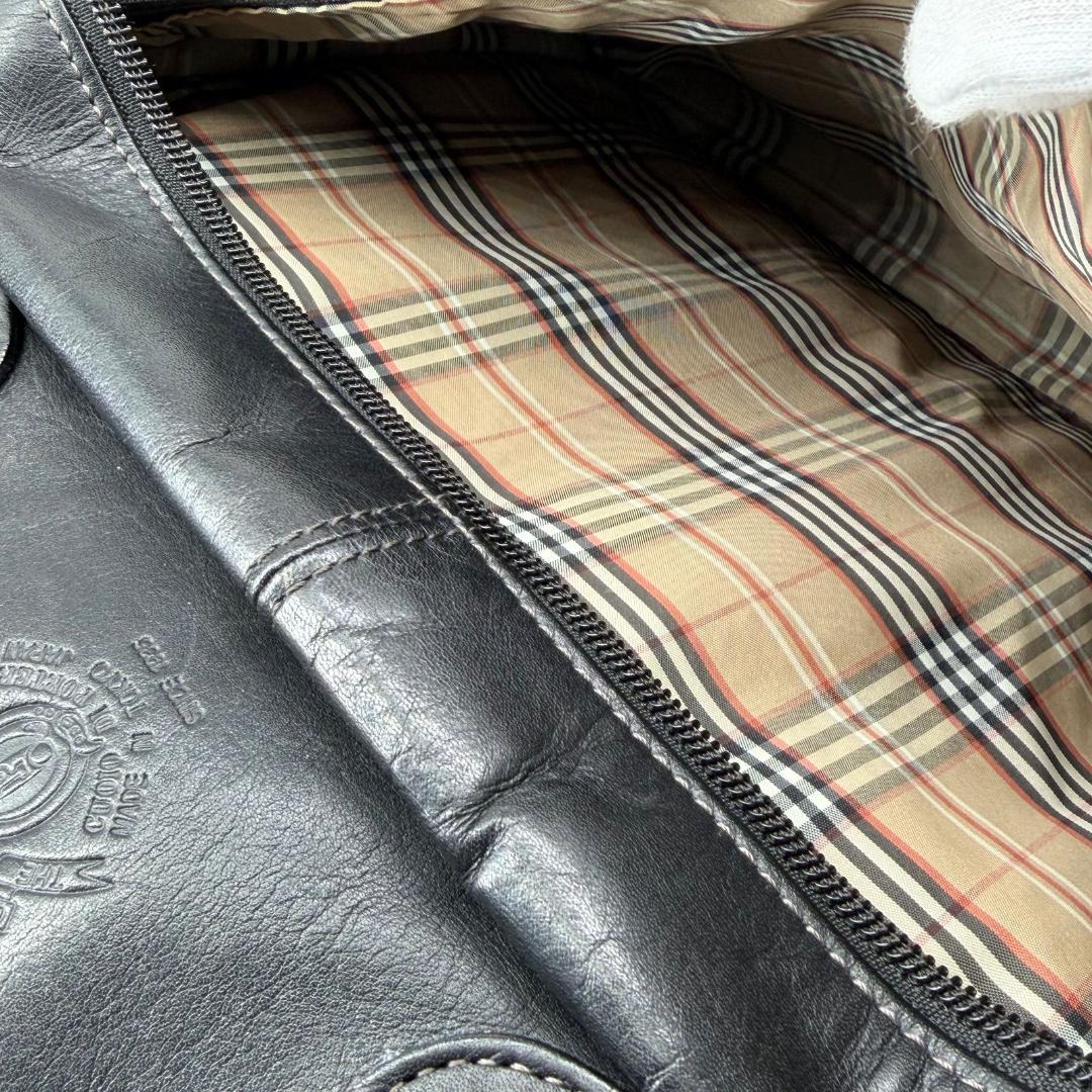 15747✨ポーターセルビーノ ボストンバッグ 大容量 旅行カバン レザー 黒