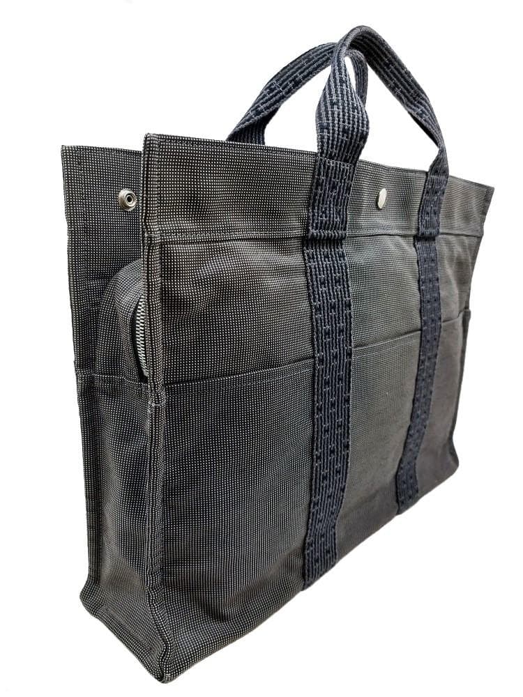 未使用品！HERMES【エルメス】エールライン MM キャンバストートバッグ