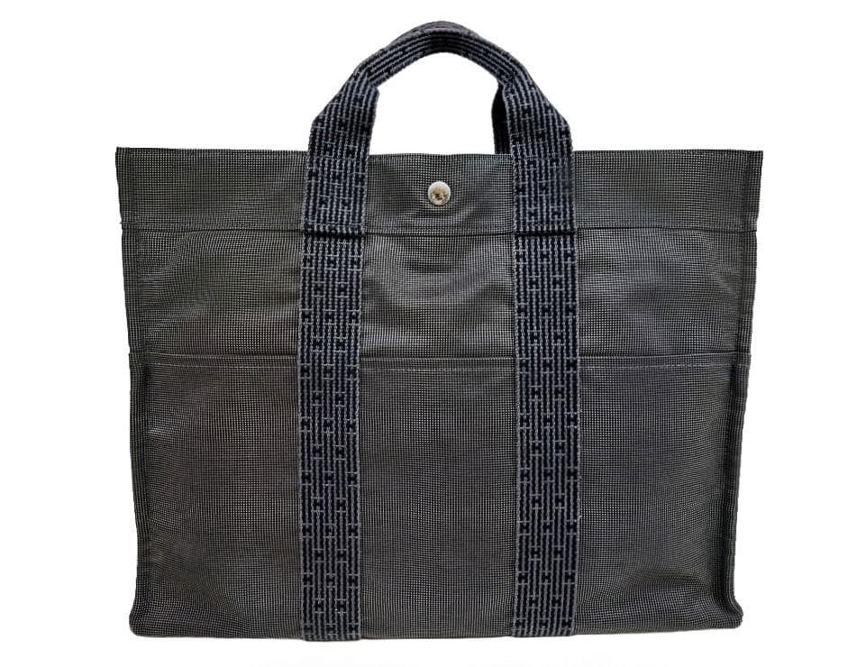 未使用品！HERMES【エルメス】エールライン MM キャンバストートバッグ