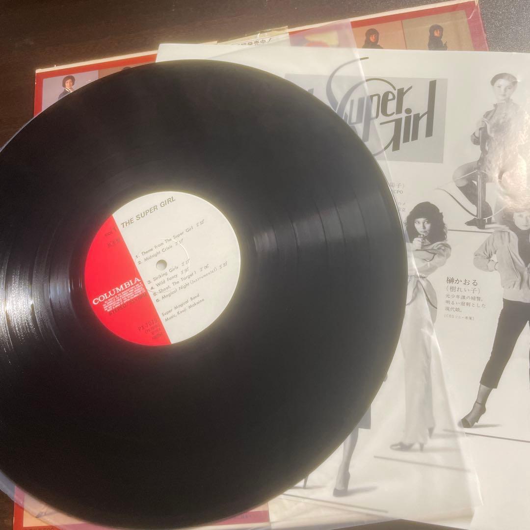 ザ・スーパーガール 音楽集　レコード　LP PX-7079