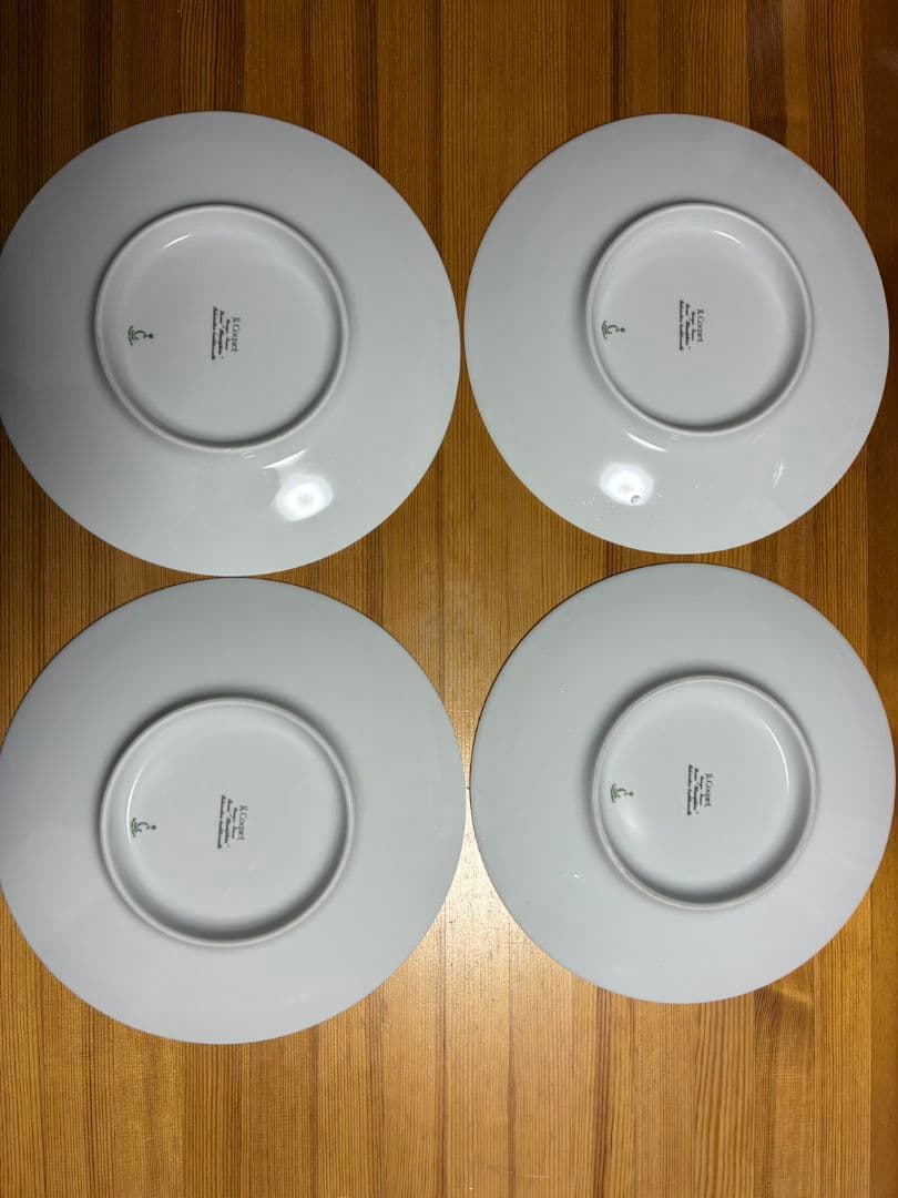 JL Coquet 　ジャンルイコケ　プレート　4枚
