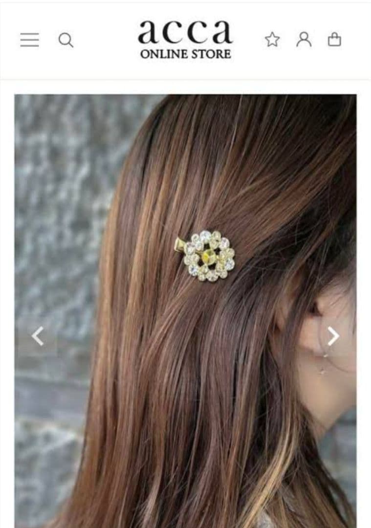 acca アッカ ウィークエンド ベッコ クリップ ミニクリップ ヘアピン
