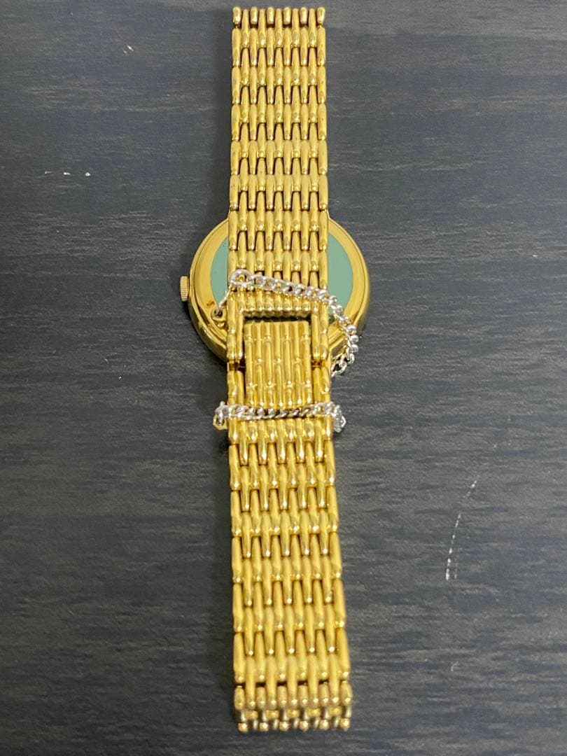 セイコー SEIKO EXCELINE シェル文字盤 石24P ゴールド