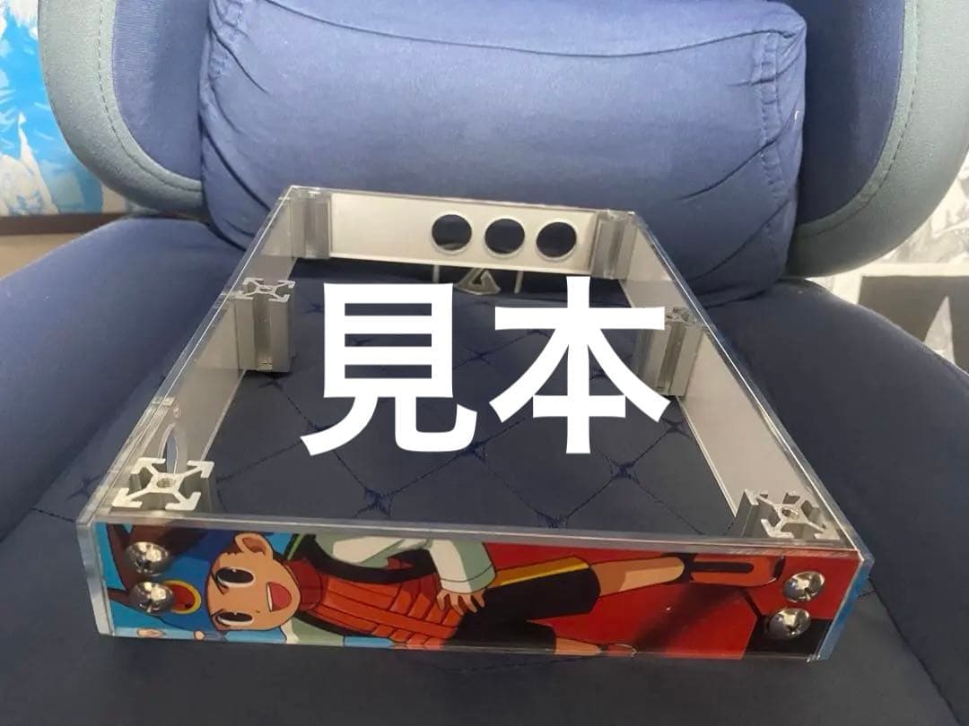 レバーレス ケース アケコン 天板2種類セット マグネット開閉