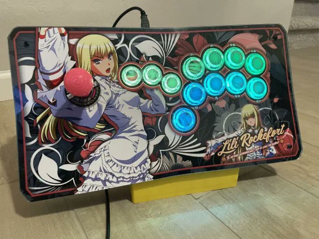 レバーレス ケース アケコン 天板2種類セット マグネット開閉