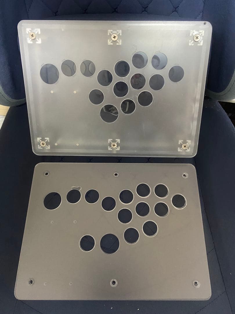 レバーレス ケース アケコン 天板2種類セット マグネット開閉