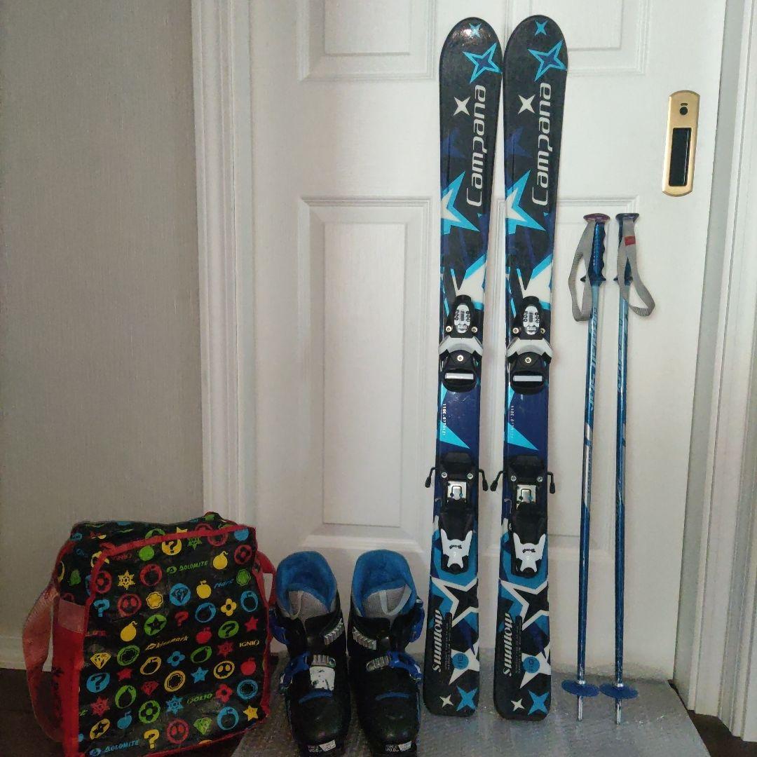 スキー110ブーツセット ジュニア