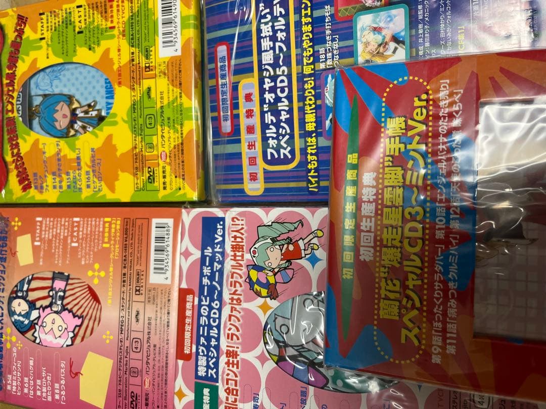 ギャラクシーエンジェル　DVD 各全巻セット+a box付き