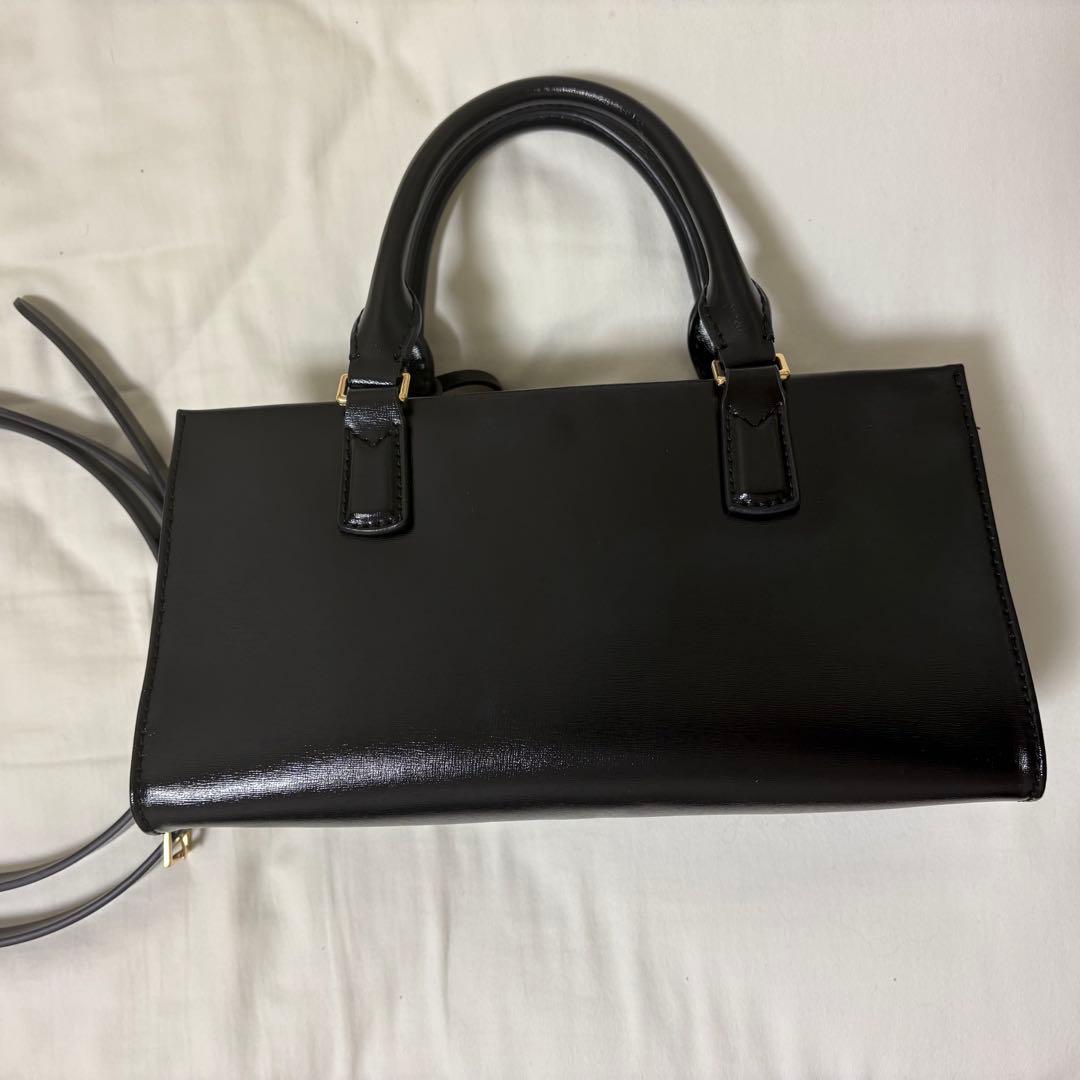 CHARLES & KEITH ミニケリートートバッグ 黒
