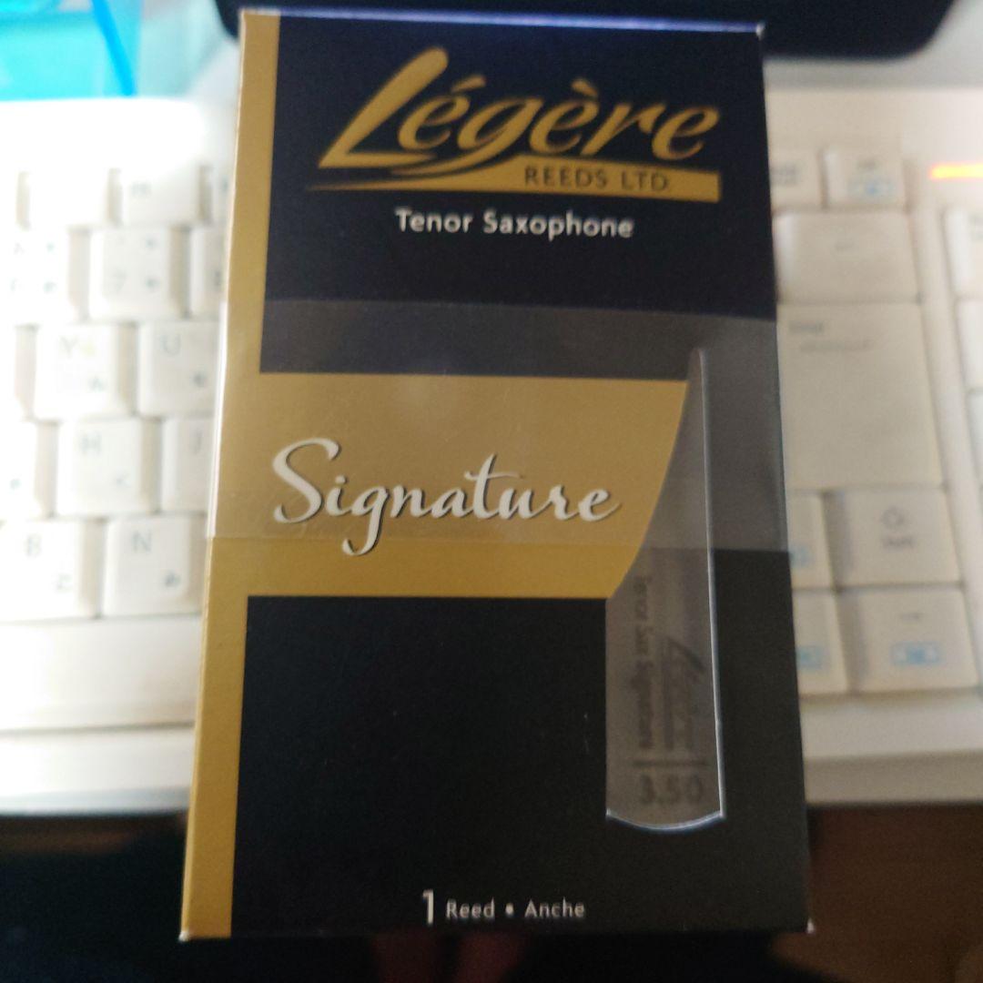 Légère テナーサックスリード Signature 3.50　５箱
