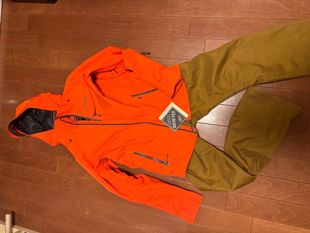 パタゴニア パウダーボウル　ビブパンツ　セット　ゴアテックス　スノーウェア　XS
