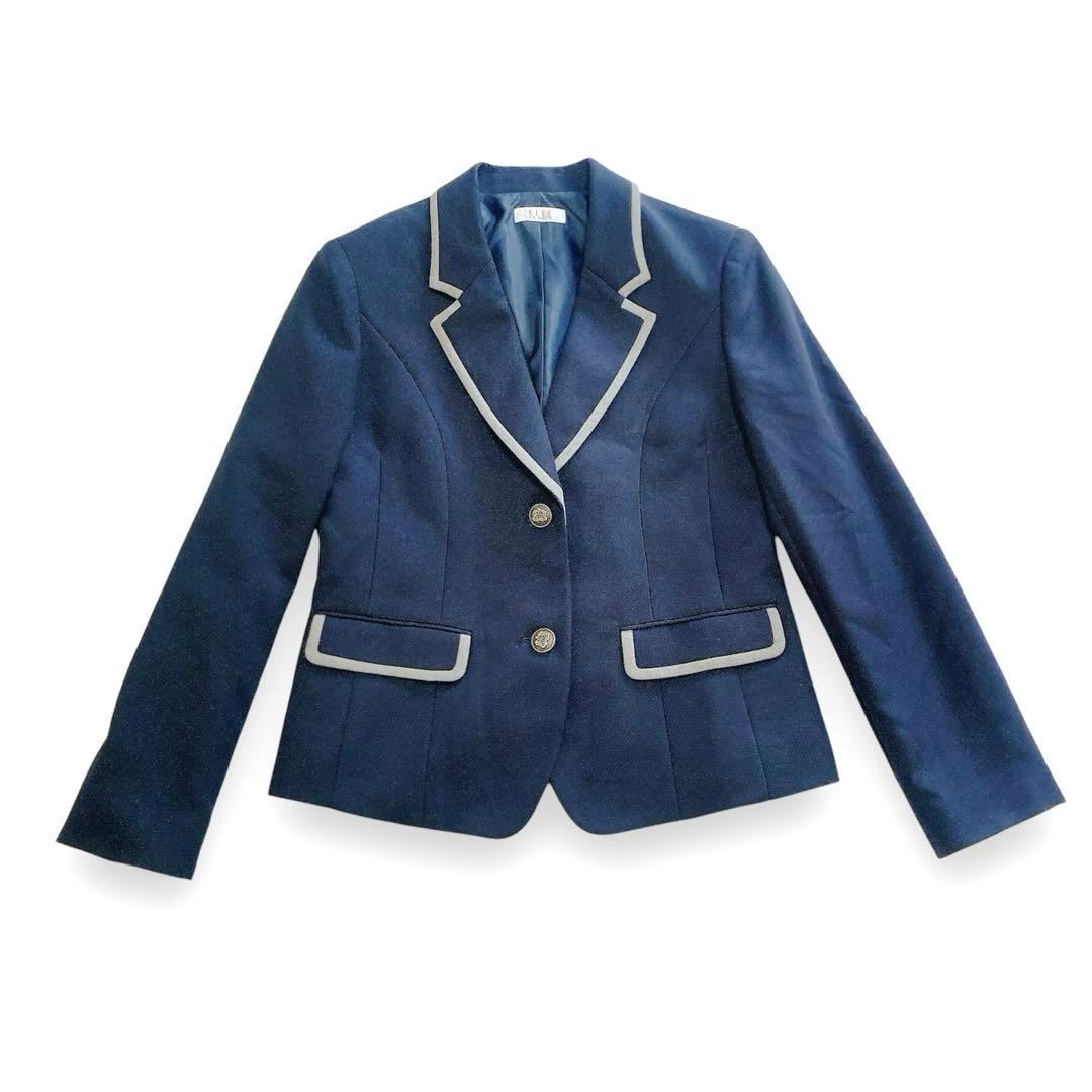 【美品】　卒服　165 女の子　エルアンノワール　セットアップ　リボン　グレー