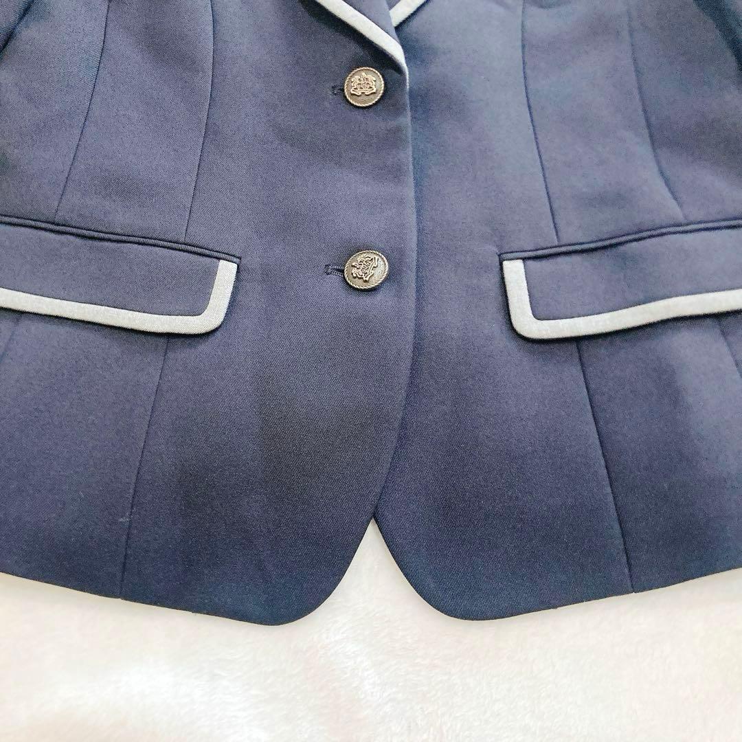 【美品】　卒服　165 女の子　エルアンノワール　セットアップ　リボン　グレー