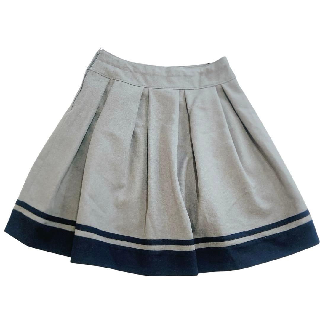 【美品】　卒服　165 女の子　エルアンノワール　セットアップ　リボン　グレー