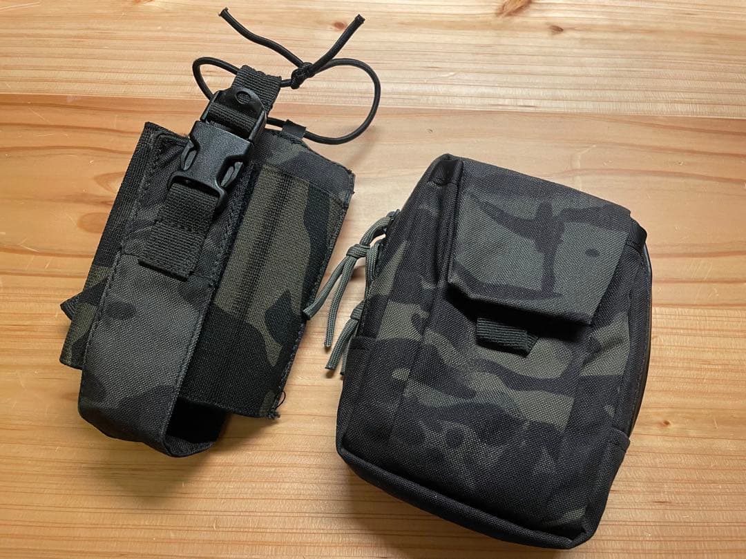 x115xTAYLOR 非売品ユーティリティポーチ＋ラジオポーチ