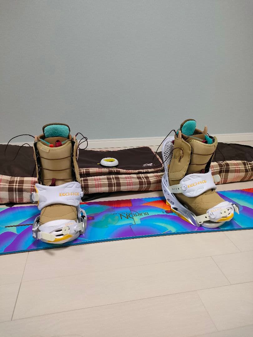 BURTON 5点セット スノーボード ブーツ ケース　キーロック レディース