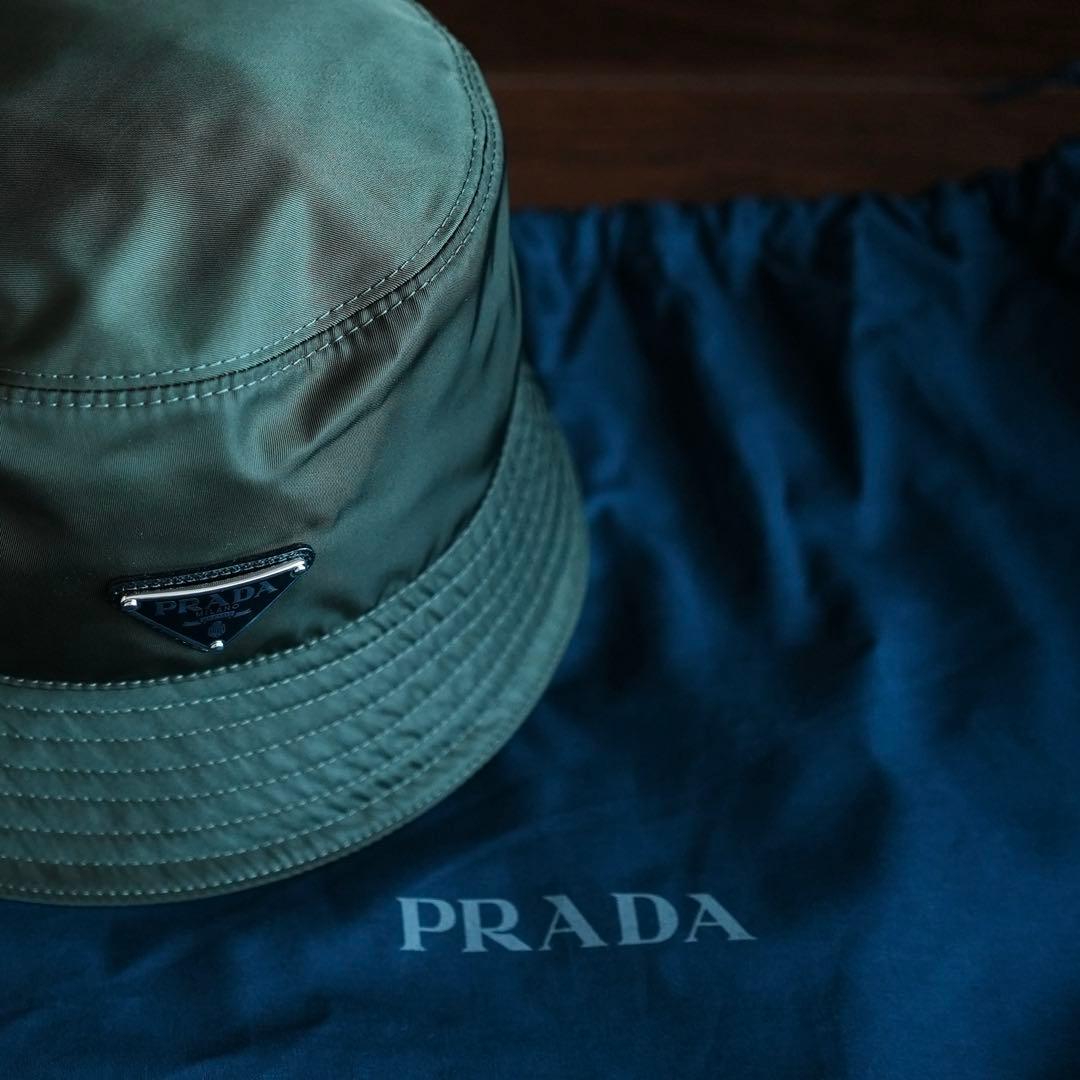 【PRADA】Re-NylonバケットハットCAPPELLI INTESSUTO