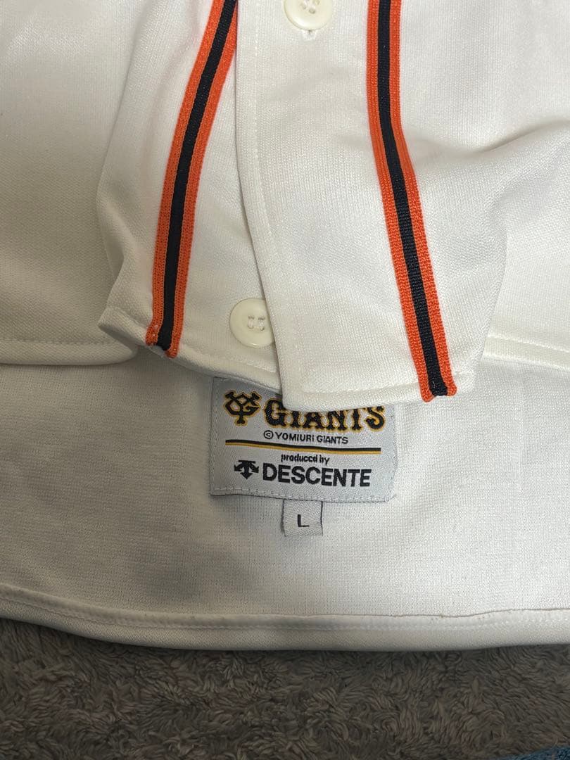 巨人 読売ジャイアンツ 清原和博 ユニフォーム L DESCENTE