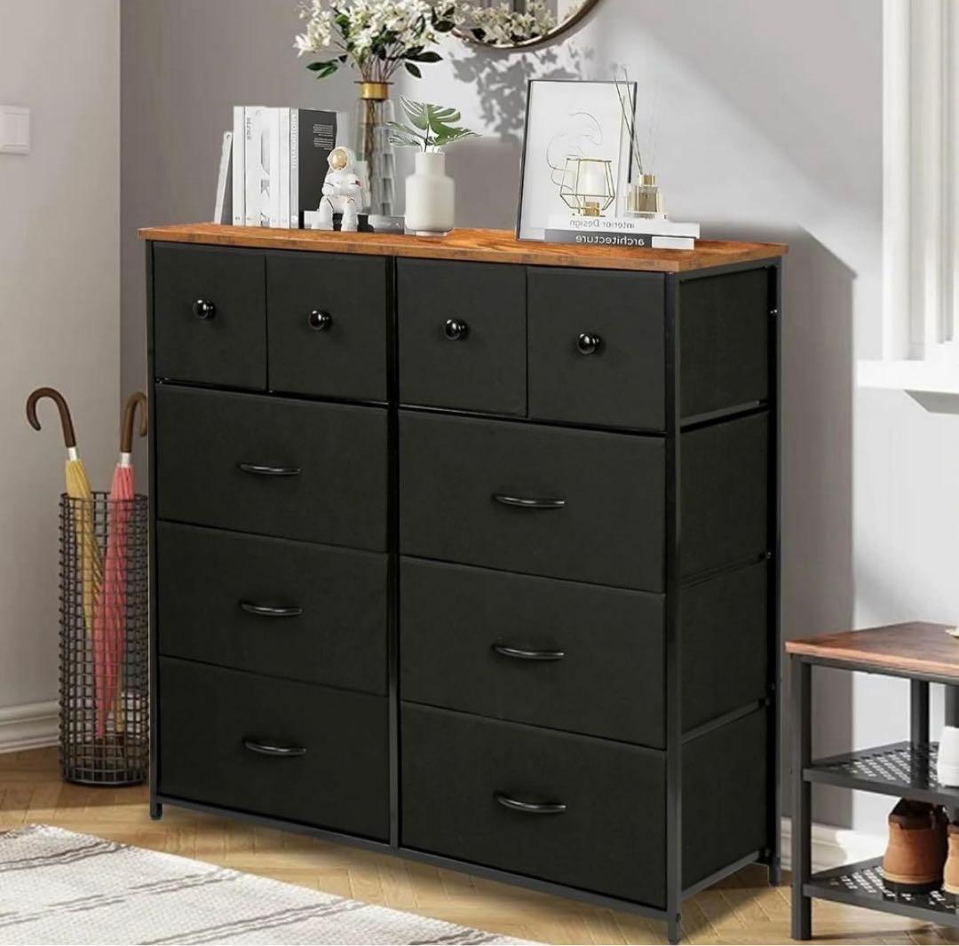 チェスト タンス 収納チェスト 洋服収納 リビング 収納 大容量 4段10杯