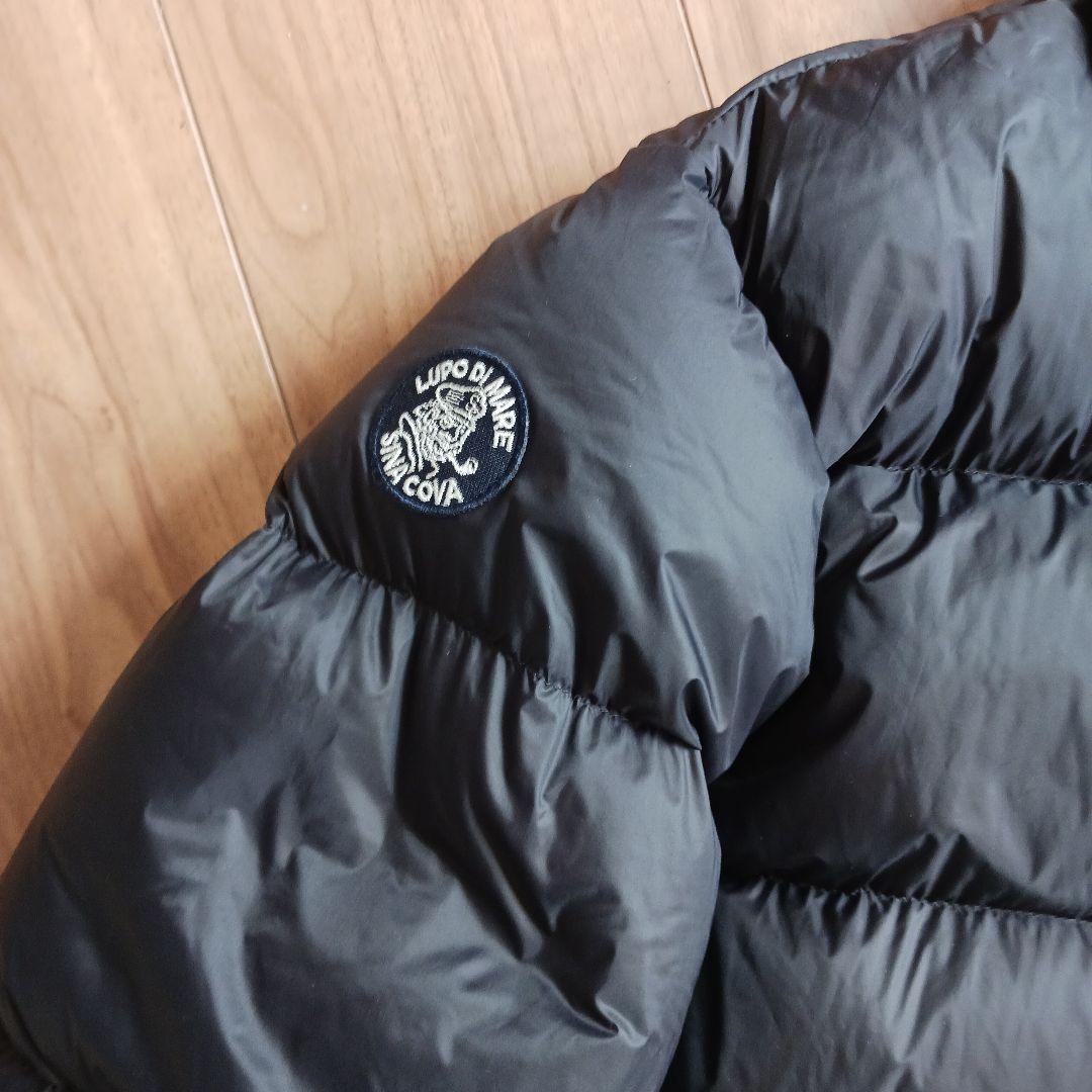 LUPO DI MARE :PUMAオリジナルコラボ/黒 ロングダウンジャケット