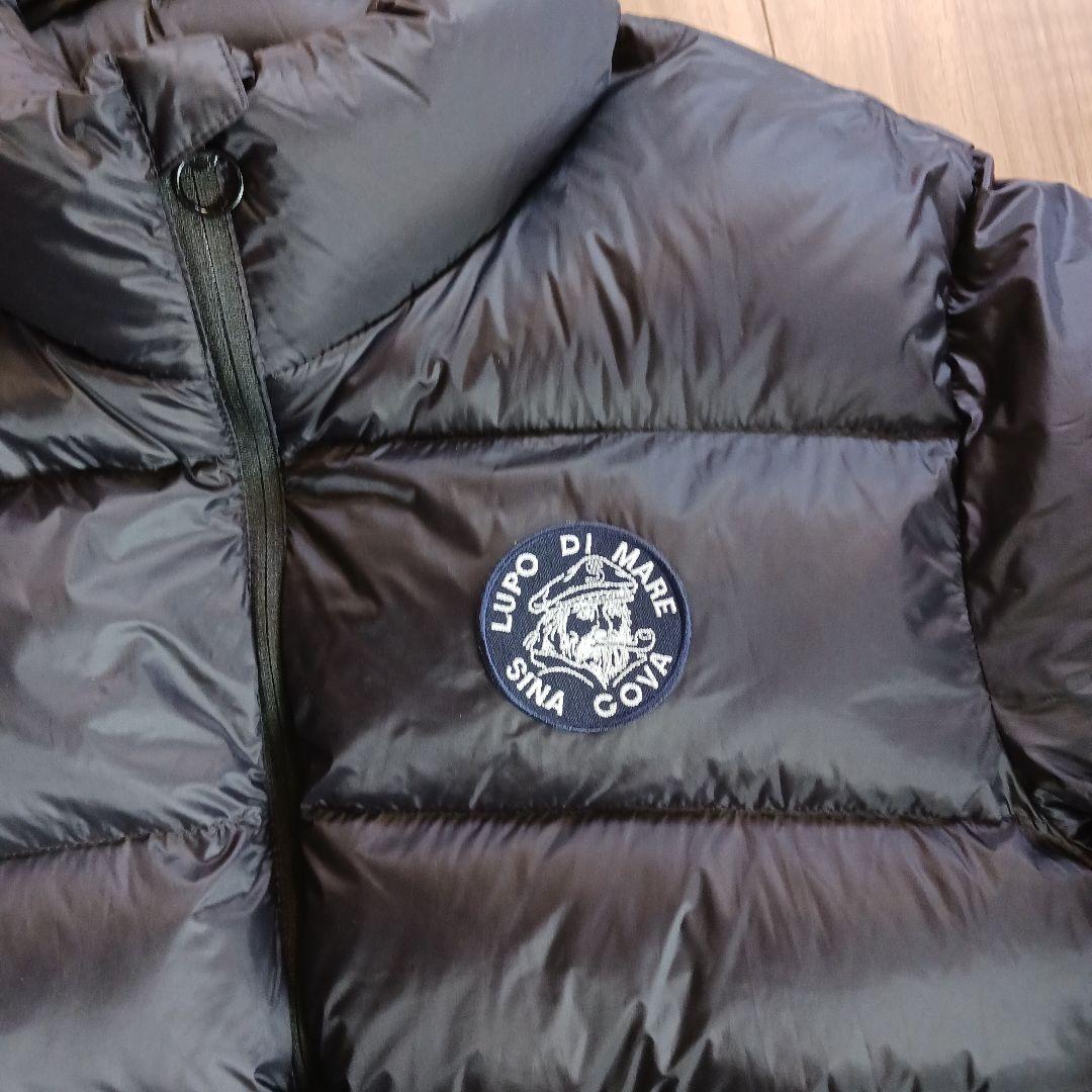 LUPO DI MARE :PUMAオリジナルコラボ/黒 ロングダウンジャケット