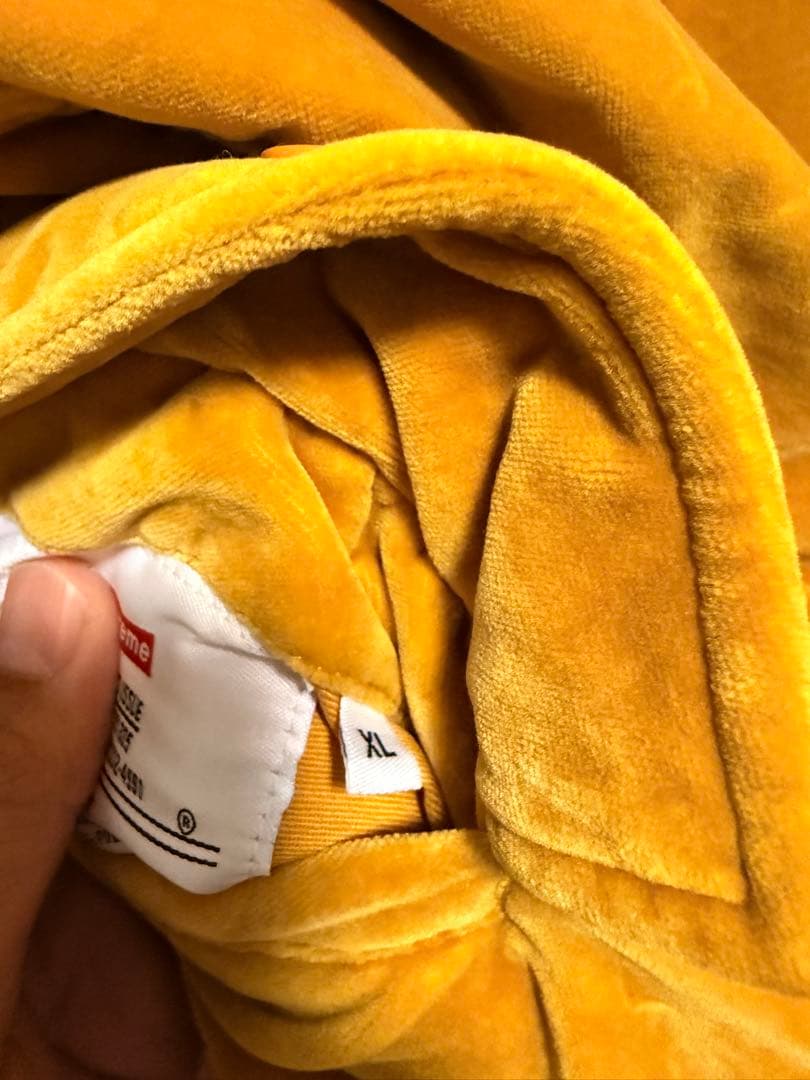 supreme クレイトン　MA-1 ベロア　刺繍　XL