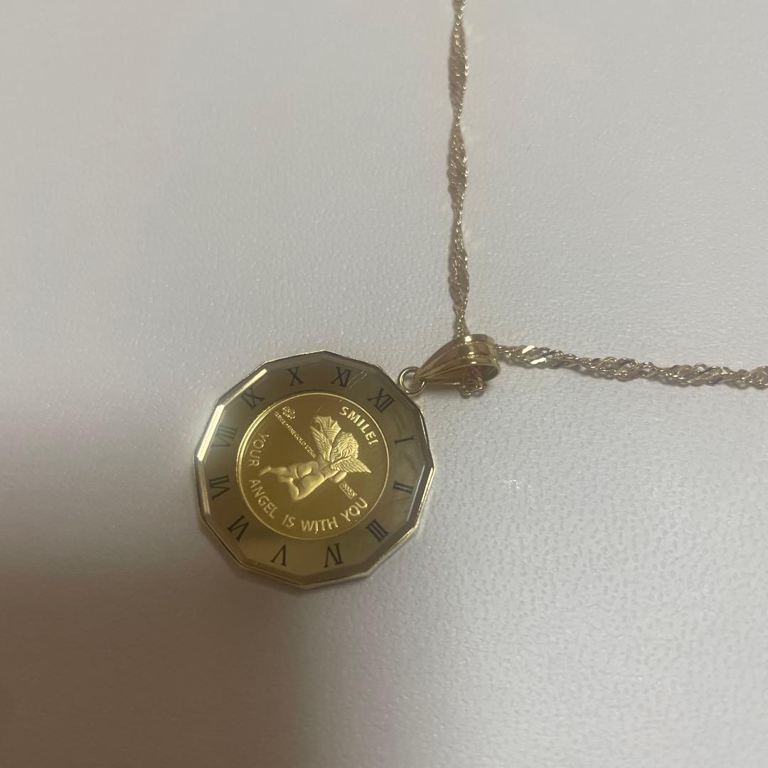 専用です！新品　エンジェルペンダントトップ　24k 18k製