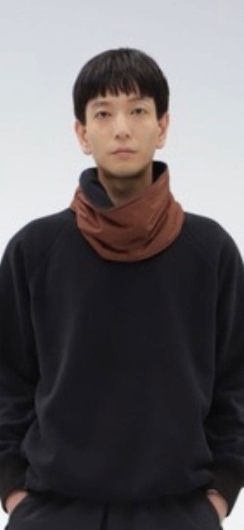 MIZUNO MARGARET HOWELL ブラウンマフラー