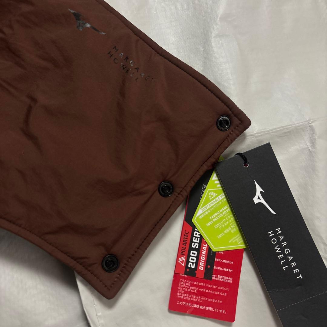 MIZUNO MARGARET HOWELL ブラウンマフラー