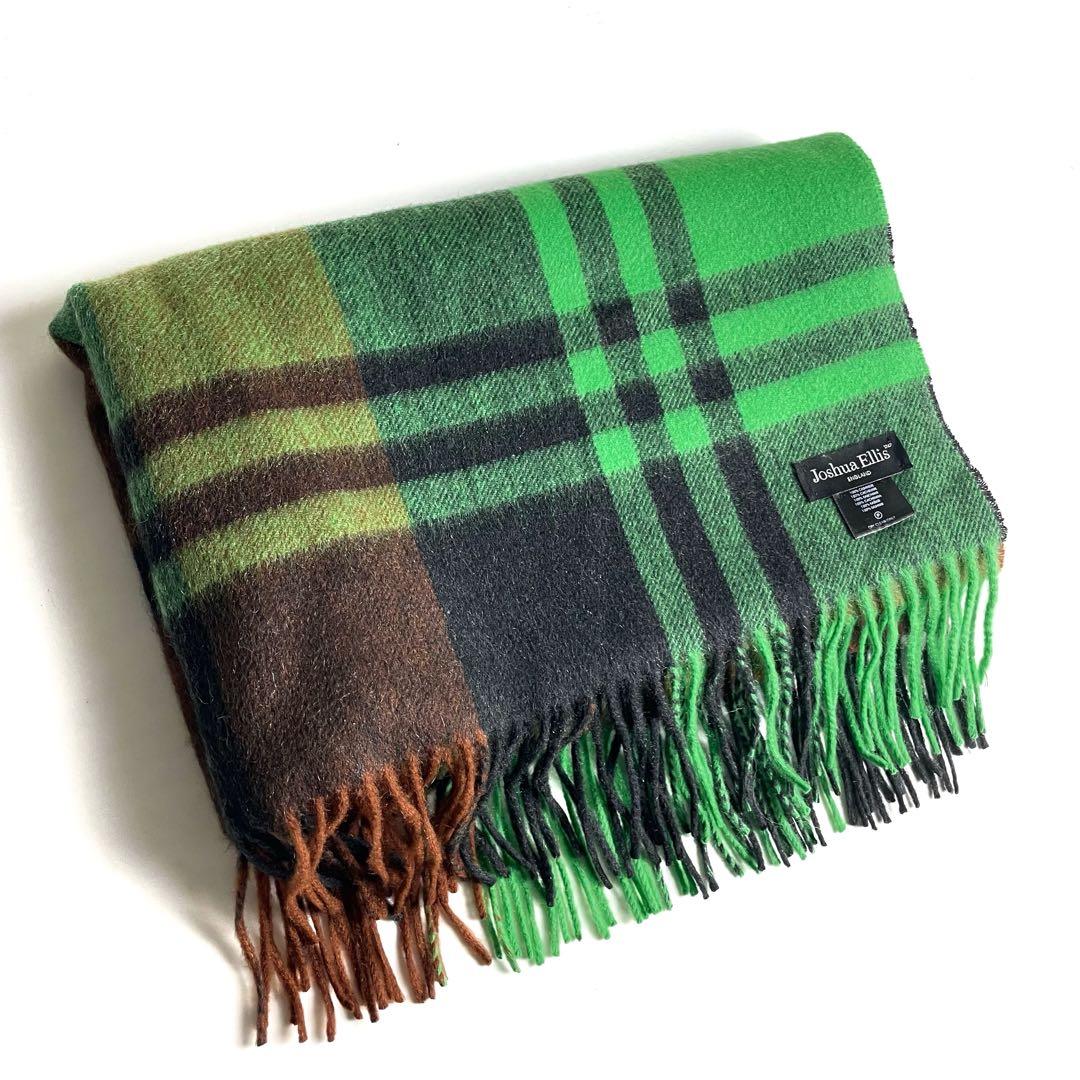 ガ*】様 Joshua Ellis カシミヤ 大判 ストール ジョシュアエリス