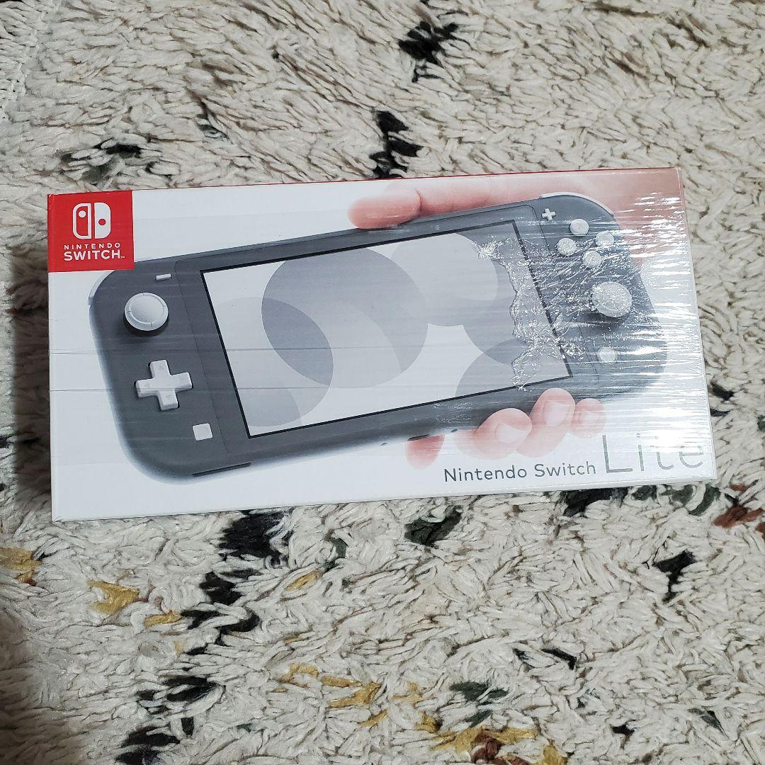 【新品未開封】任天堂スイッチlite グレー 本体