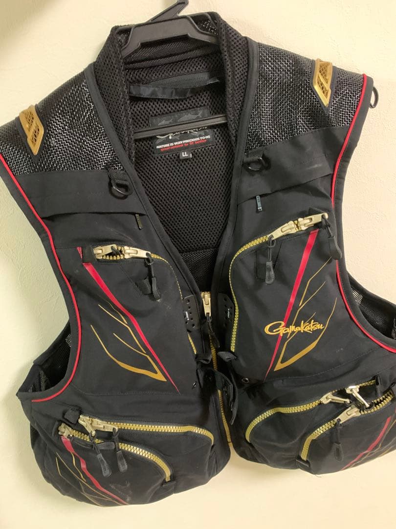 Gamakatsu 鮎 フィッシングベスト LL 鮎ベルト セット
