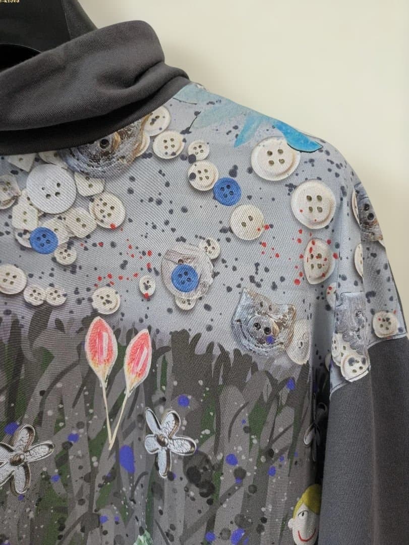 専用 お値下げ！新品オレボレブラ♥️ぶたさんカラフルボタンとお花可愛いチュニック