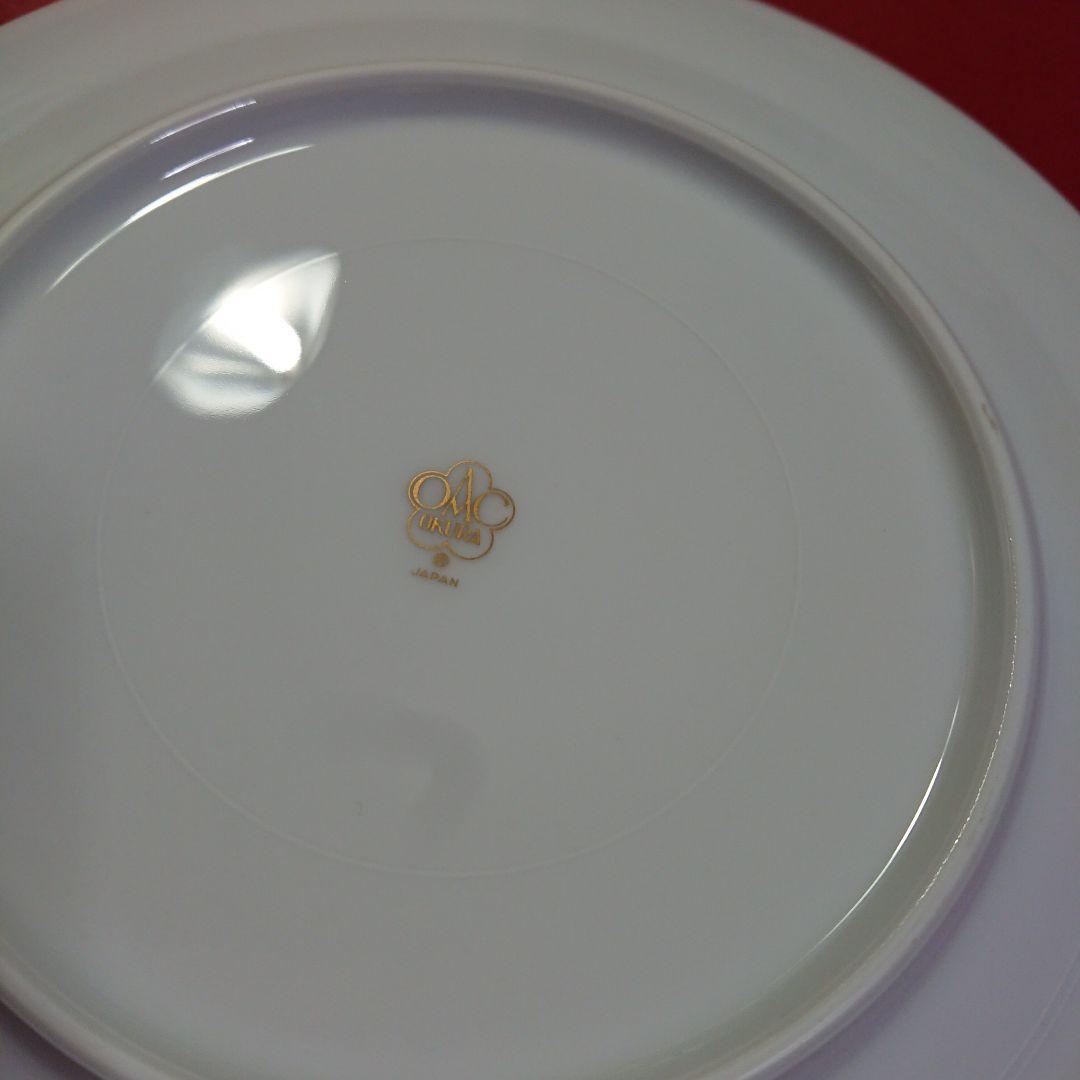 ミモザ 花言葉シリーズ 20cm デザート皿 1枚 大倉陶園