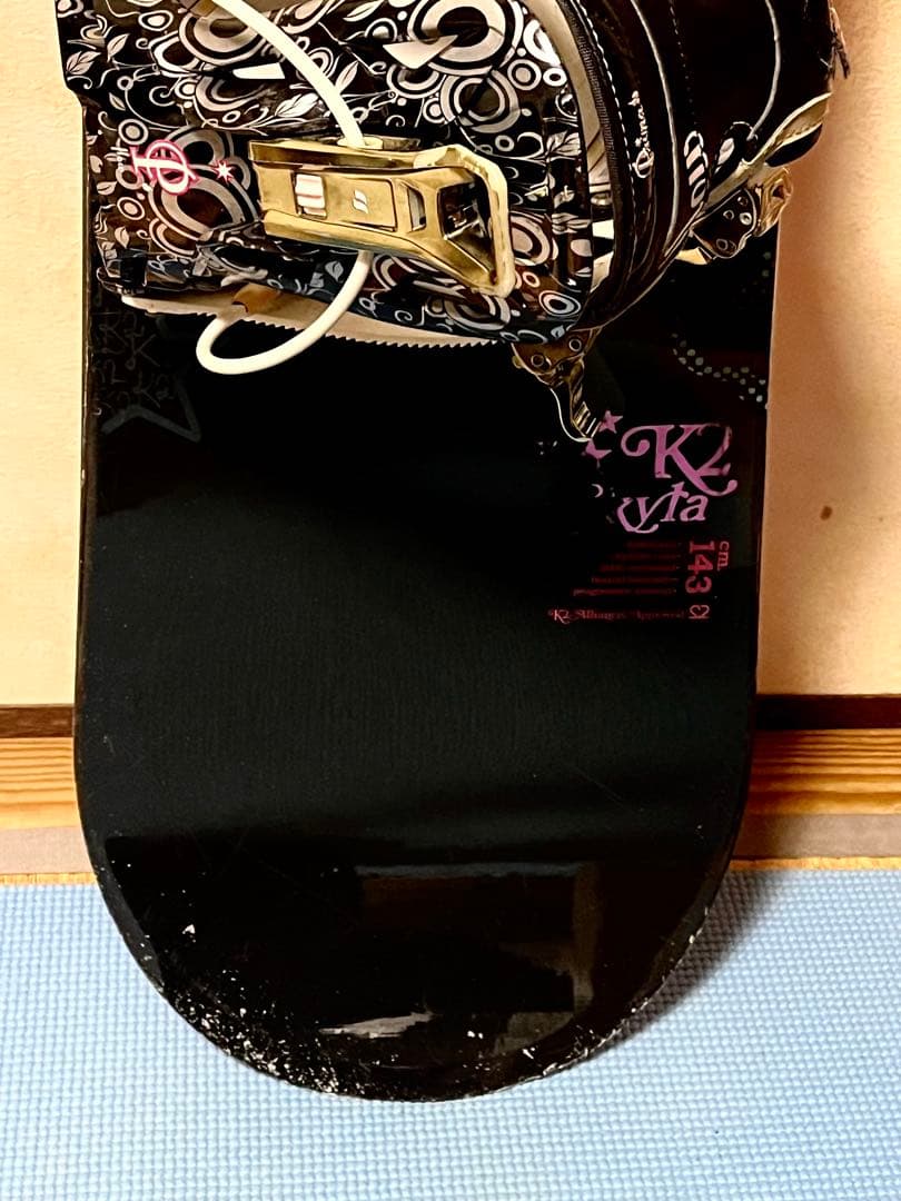 【メンテ済み】スノボ２点セット k2 skyla 143 FLOW ビンディング