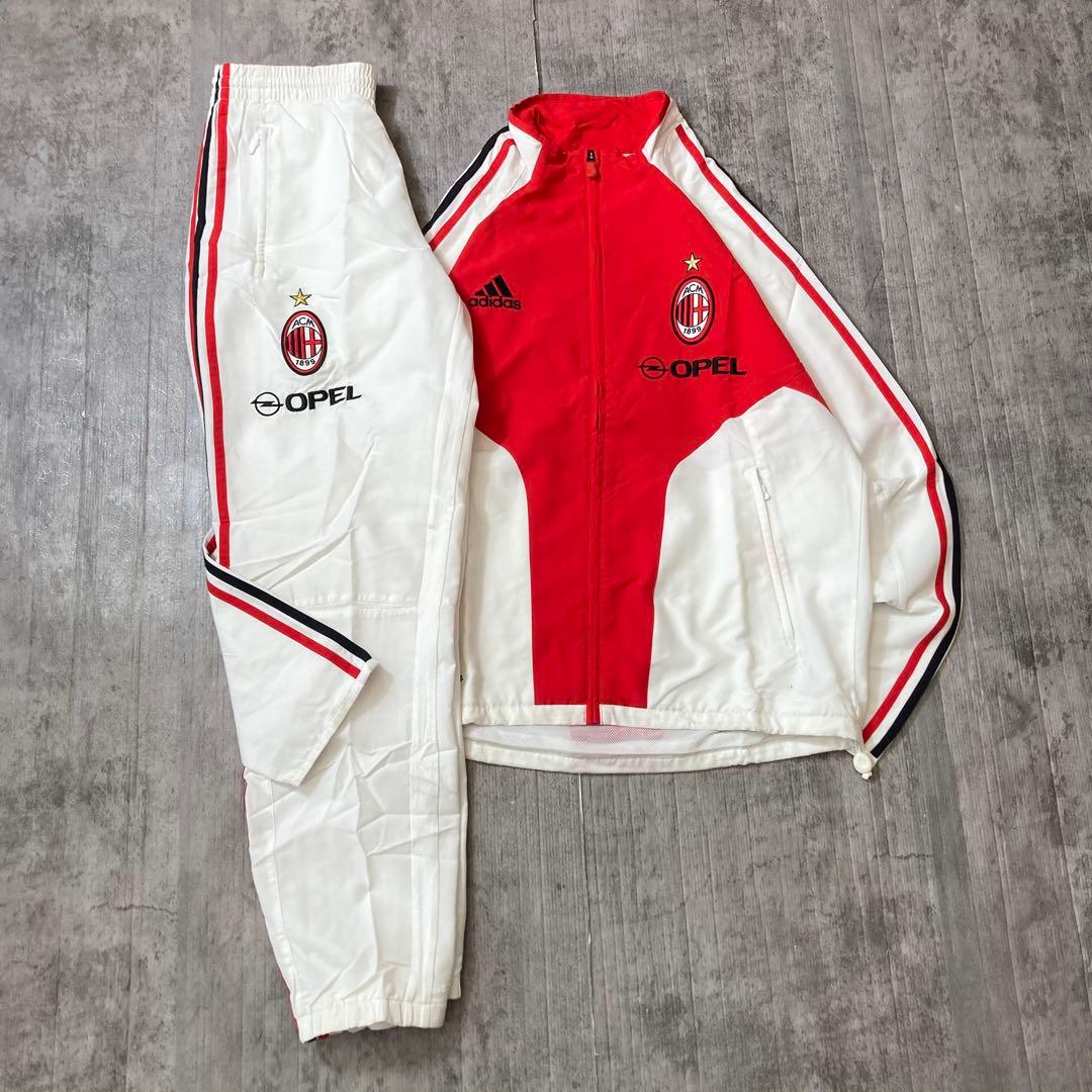 トップス 00s adidas AC MILAN track suit setup