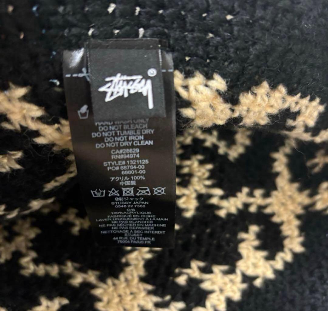 未使用stussy クラッシャーハット バケットハット ニット ステューシー