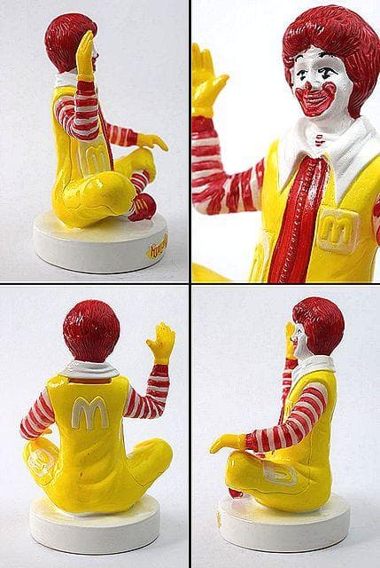 70’s McDonald マクドナルド ドナルド ビンテージ 貯金箱 台湾製