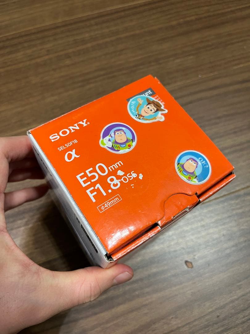 SONY E 50mm F1.8 OSS 保護フィルター付き