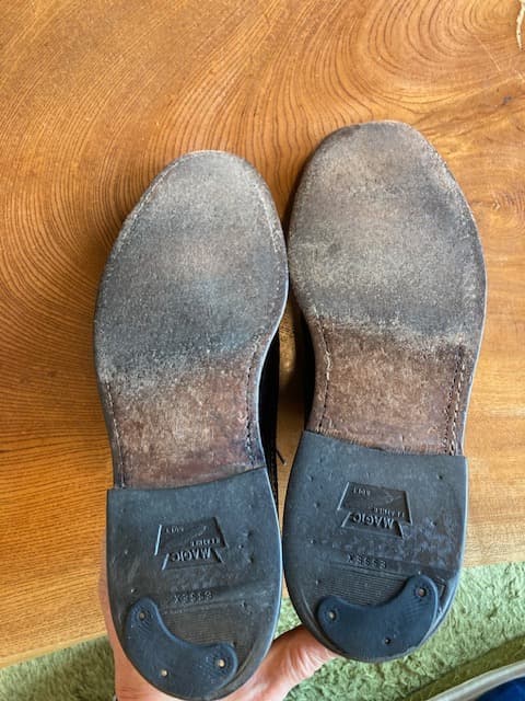 ★★ 　レザー ウィングチップ（コードバン）フローシャイム？★