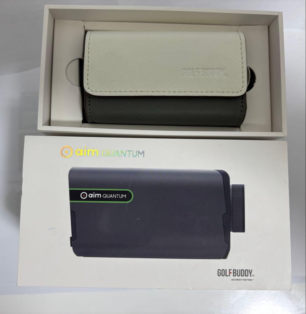 【使用1回】人気のレーザー距離計 GOLF BUDDY aim QUANTUM