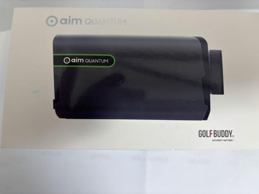 【使用1回】人気のレーザー距離計 GOLF BUDDY aim QUANTUM